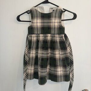 Ralph Lauren 2T Plaid Sleeveless Kids Dress